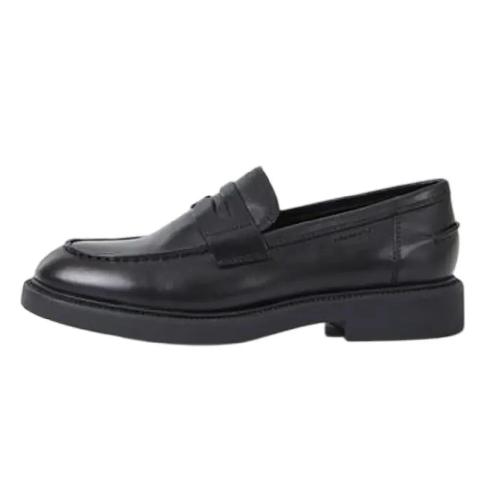 Vagabond Shoemakers Womens Alex Loafers EU 39 US 9 Black Leather NIB